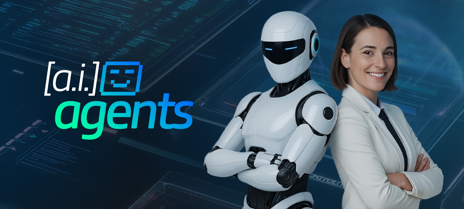 Nossos agentes são moldados para o seu cenário real